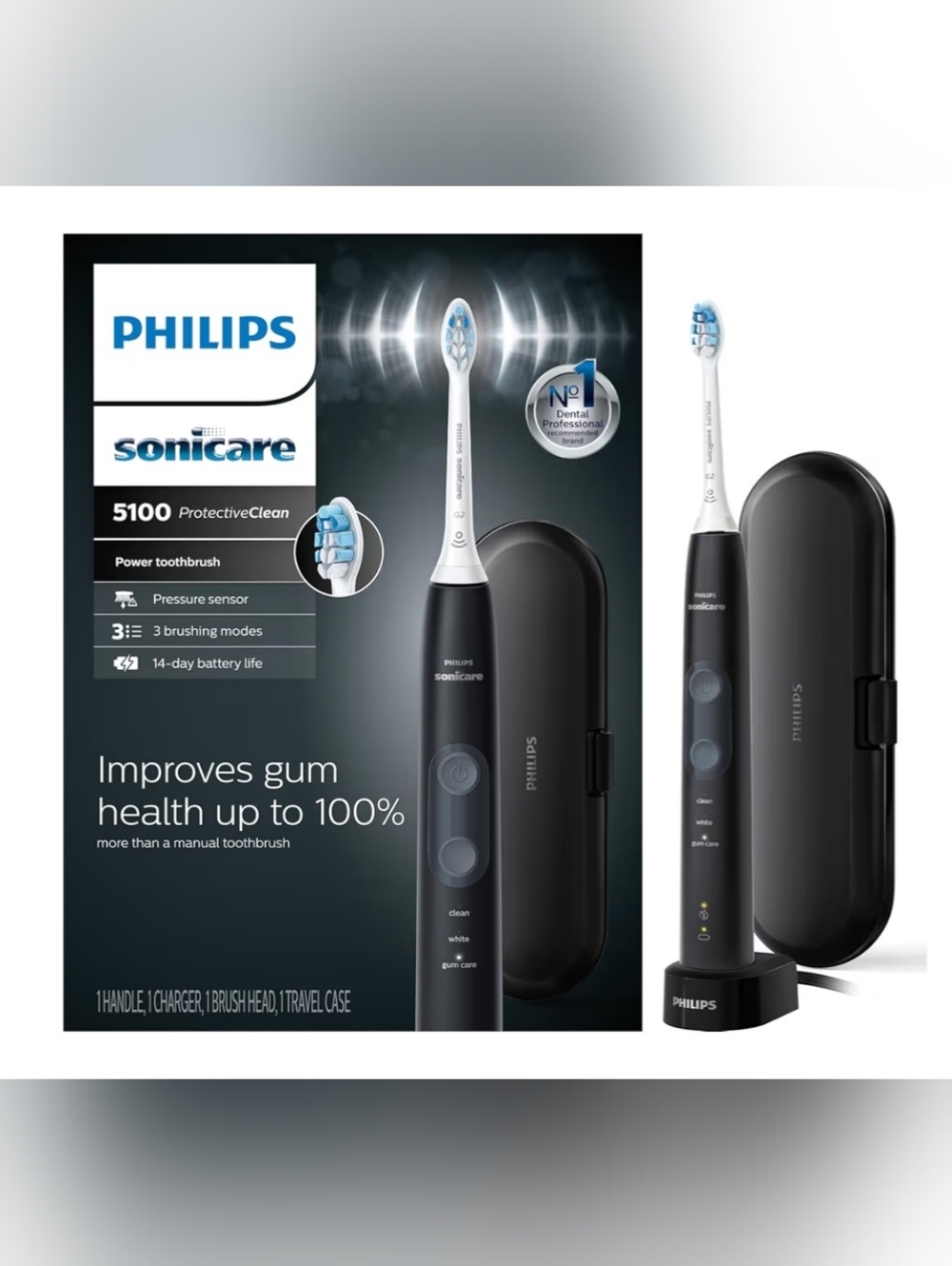 NIB Philips Sonicare 5100 Power Toothbrush